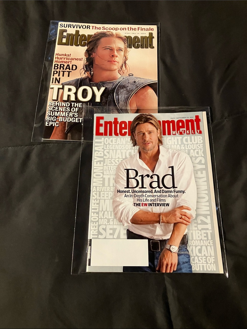 Entertainment Weekly - BRAD PITT